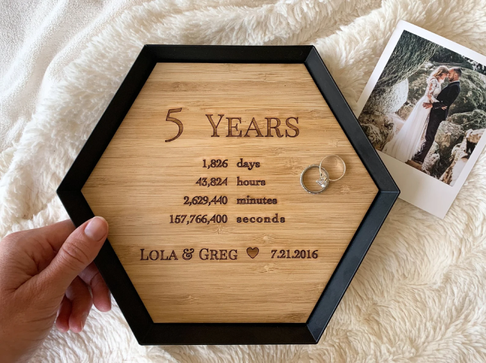 Creative 5th Wedding Anniversary Gifts for Him