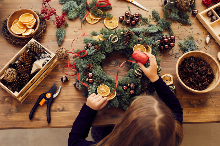 Essential Materials and Tools for Decorating a Christmas Door