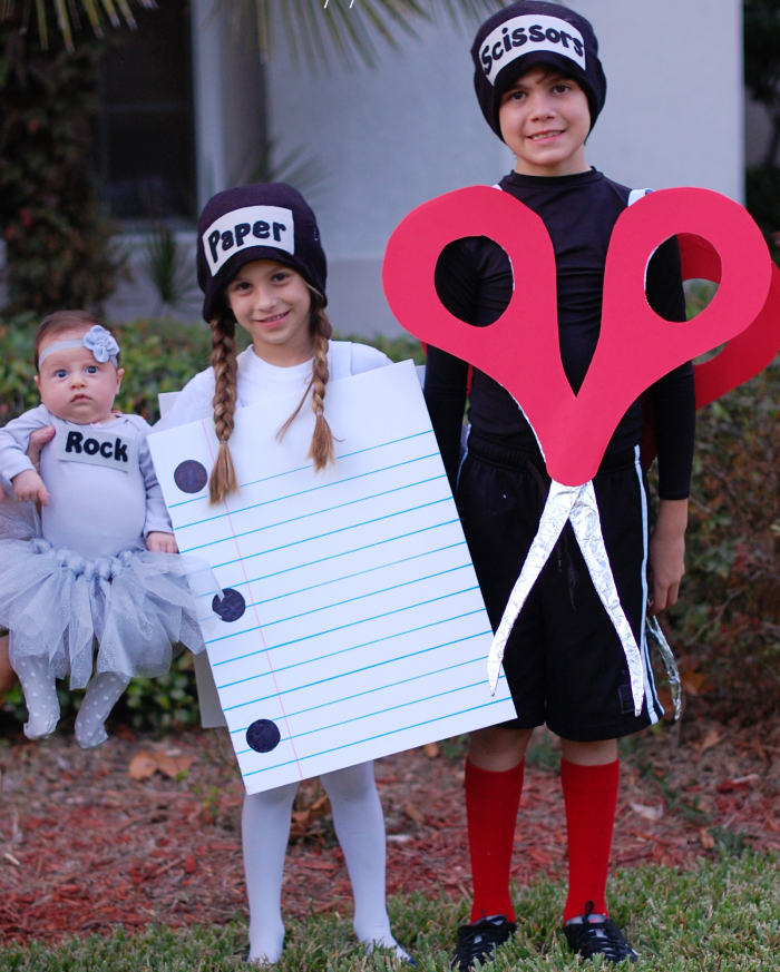 family of 3 halloween costumes