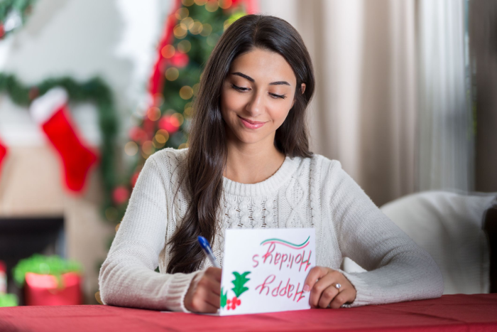 christmas card messages boyfriend