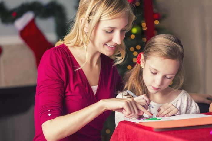 teacher's christmas card message