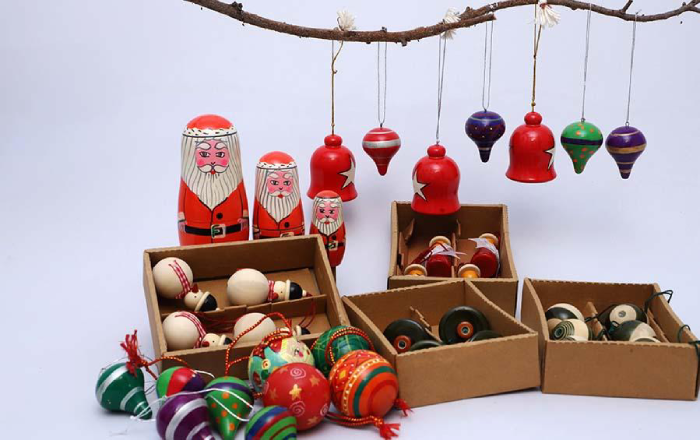 handcraft ornaments last minute christmas gift 