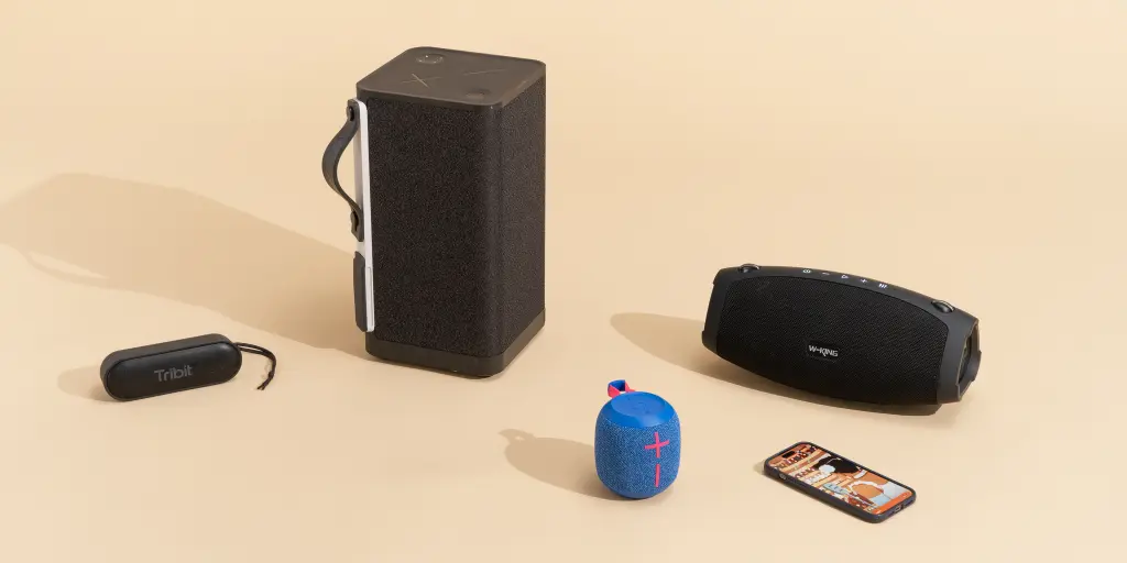 A compact and powerful Bluetooth speaker is a versatile and trendy tech