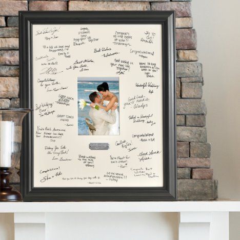 Traditional and Classic Wedding Guest Book Ideas 