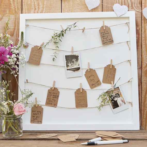 Seasonal Signatures for Wedding Guest Book Inspirations 