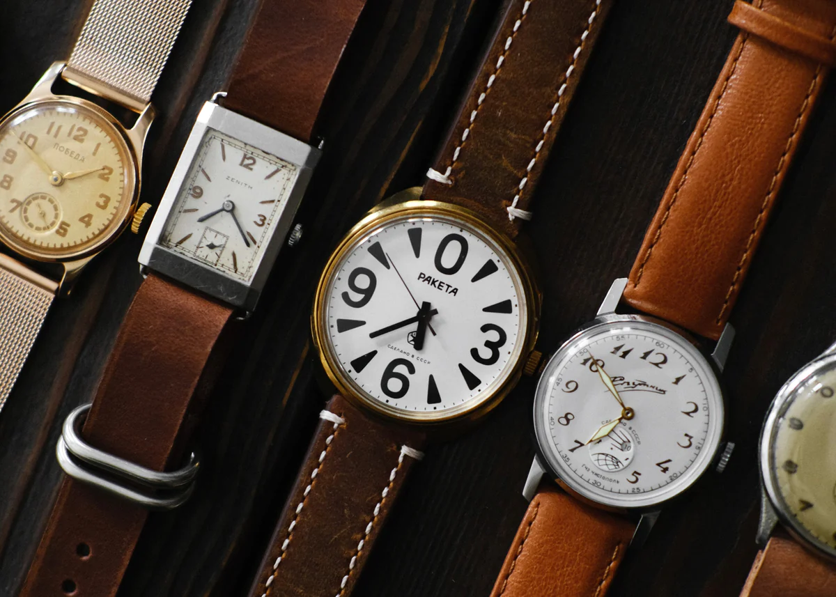 Gift him a timeless vintage watch, combining elegance with a touch of nostalgia