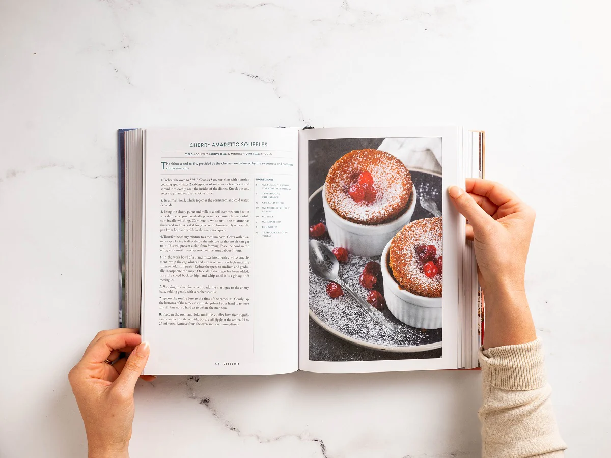 Gift her a decadent dessert cookbook filled with irresistible recipe