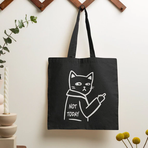 Choose a tote bag with a funny quote or witty message that reflects your friend's sense of humour