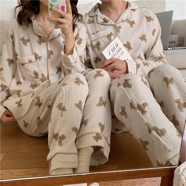 Embrace the cuteness with matching pyjama sets for both of you