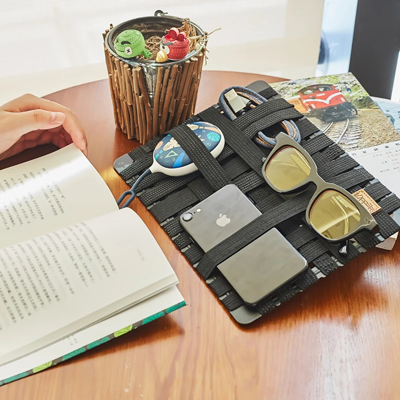 Create a customised organiser for his gadgets