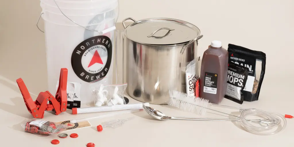 Foster his love for craft beer by gifting a beer brewing kit